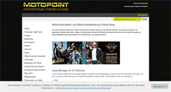 Desktop Screenshot of motopoint-online.de